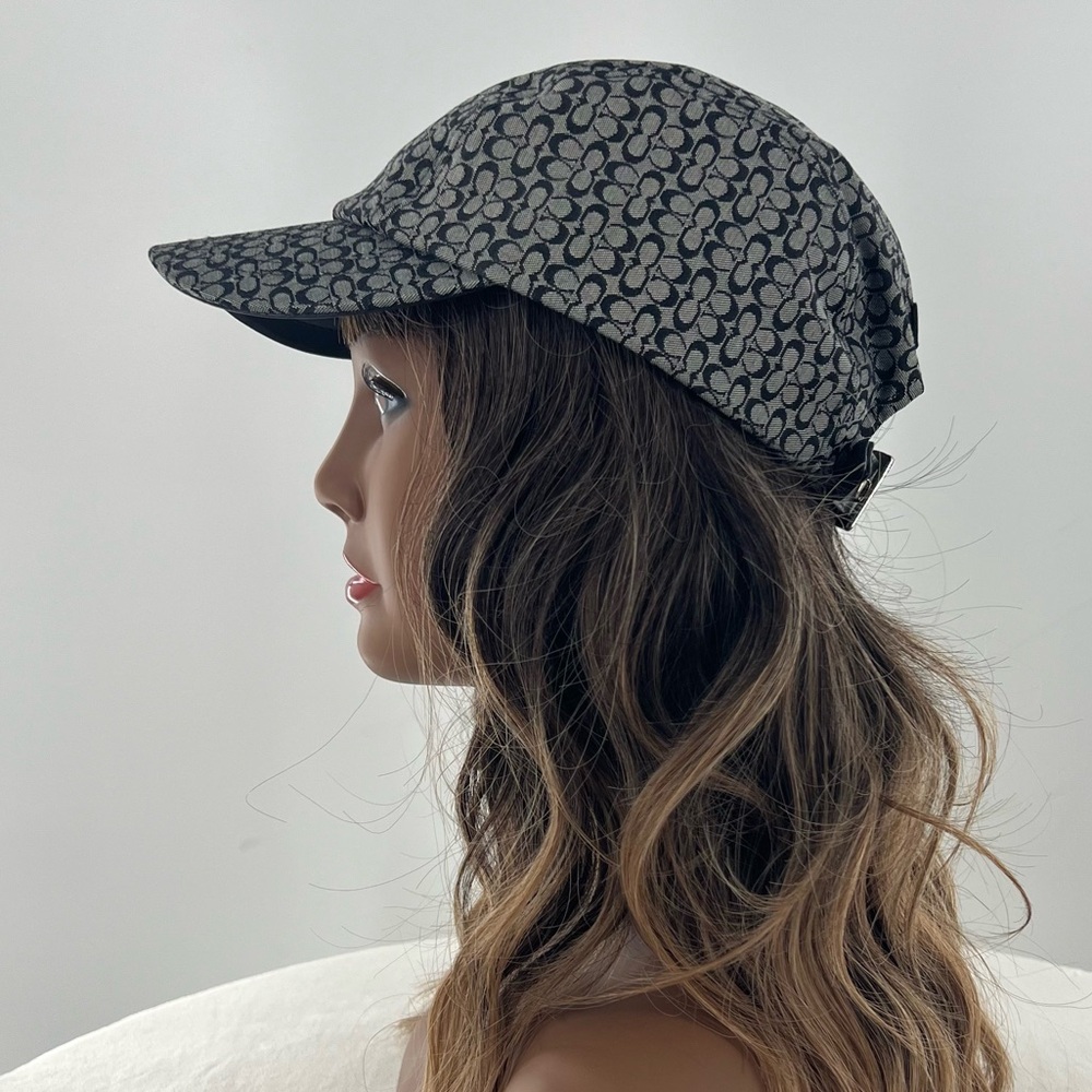 Coach Mini Signature Logo Baseball Hat - Picture 2 of 12